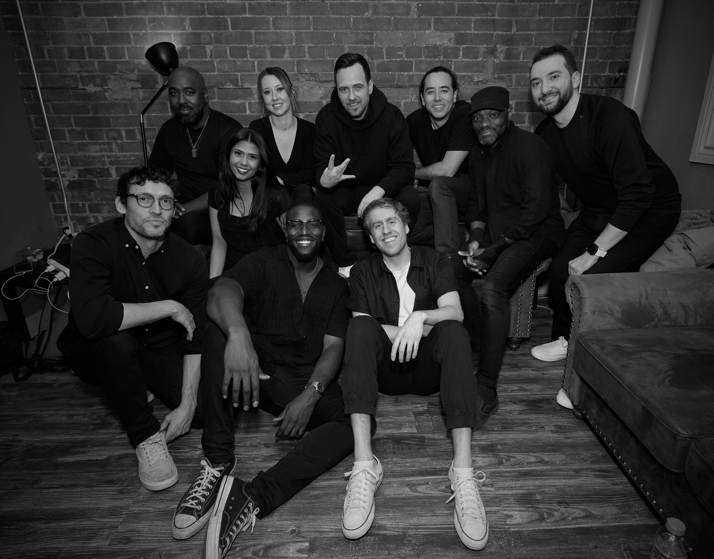 Wing Night (The Band) full group shot — Toronto Hip-Hop and R&B cover band